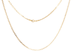 14ct Yellow Gold Classic Mariner Chain Necklace - Mega Cash Sydney
