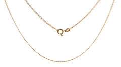 14ct Yellow Gold Delicate Mariner Chain Necklace - Mega Cash Sydney
