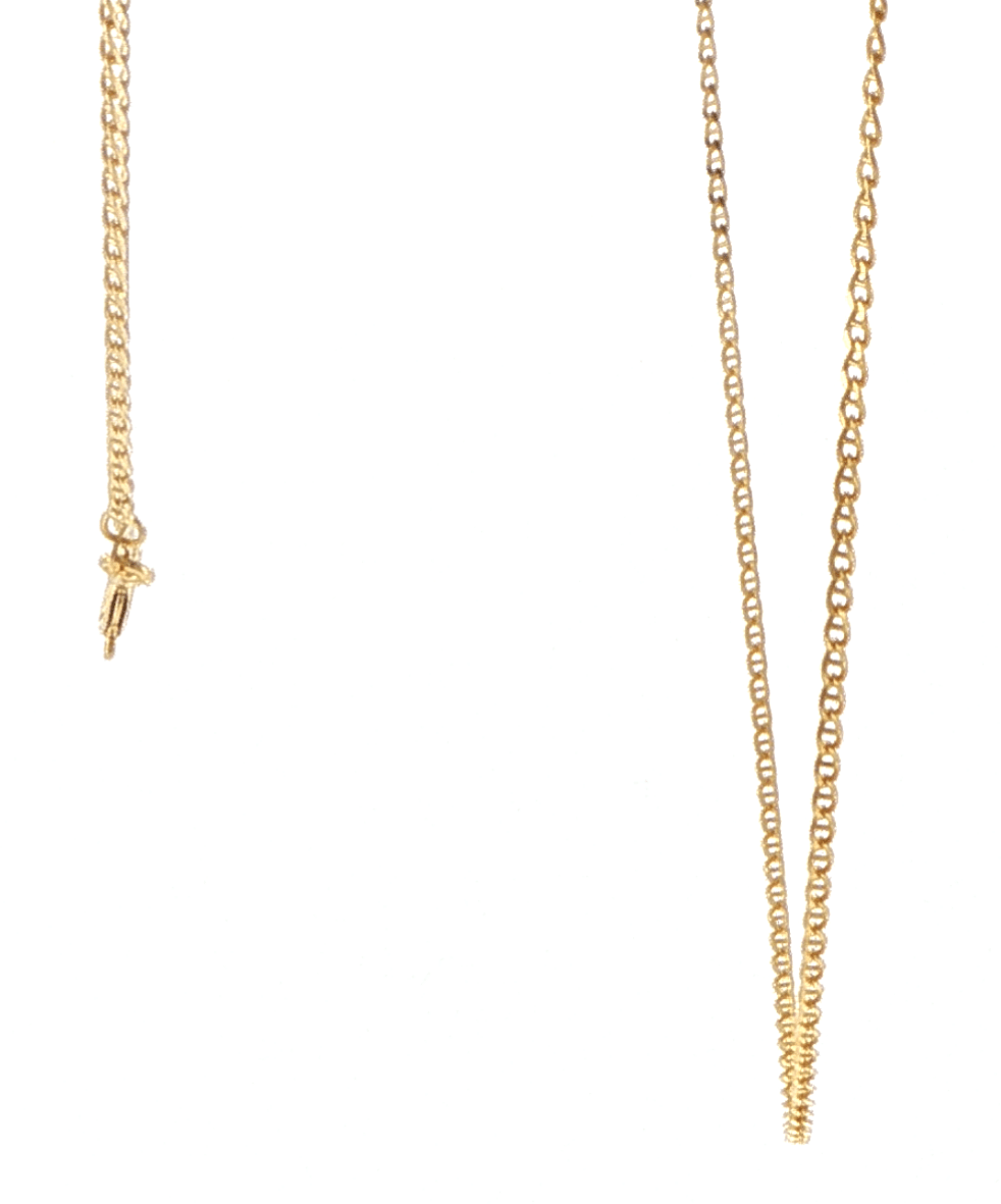 14ct Yellow Gold Delicate Mariner Chain Necklace - Mega Cash Sydney