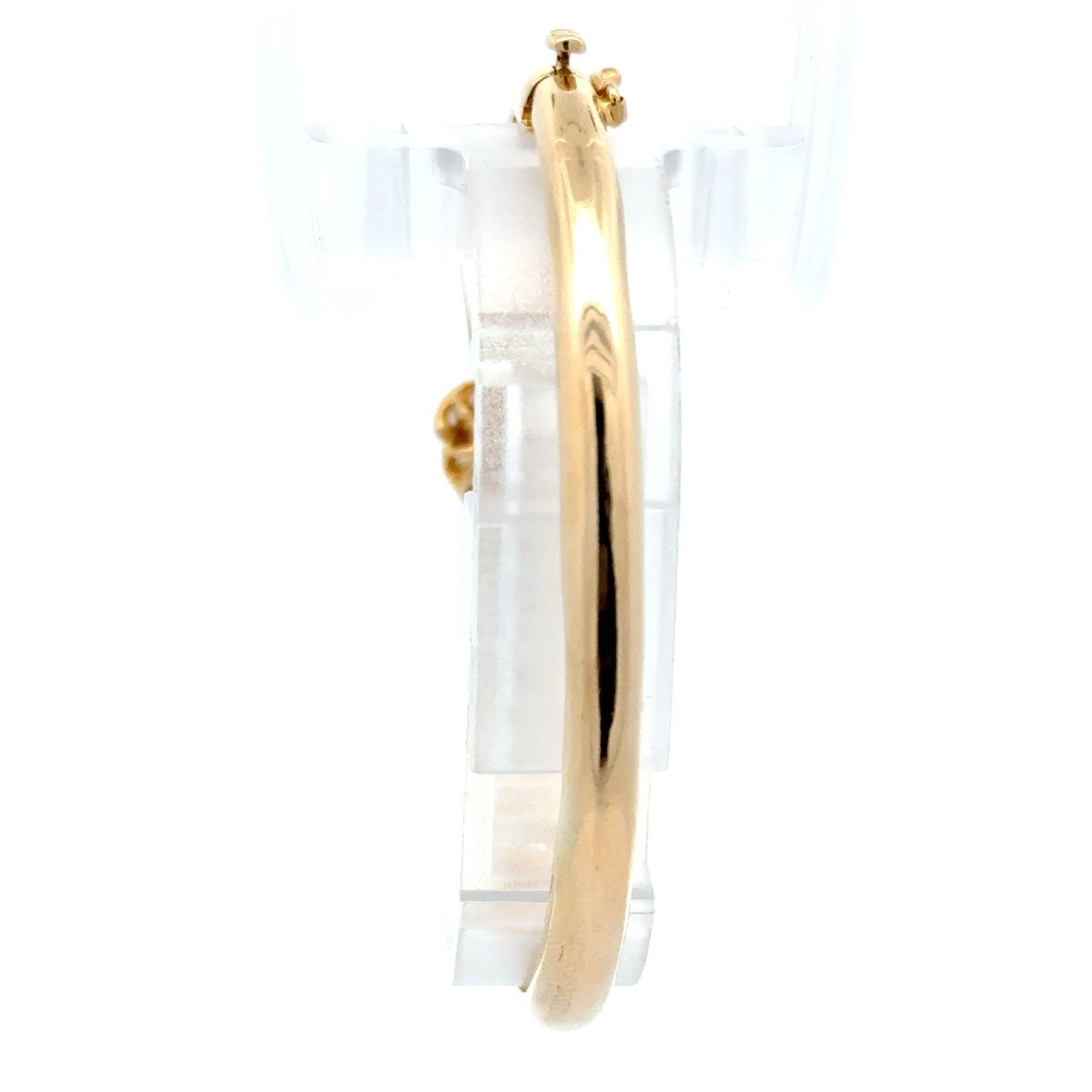 14ct Yellow Gold Diamond Floral Knot Bangle - Mega Cash Sydney