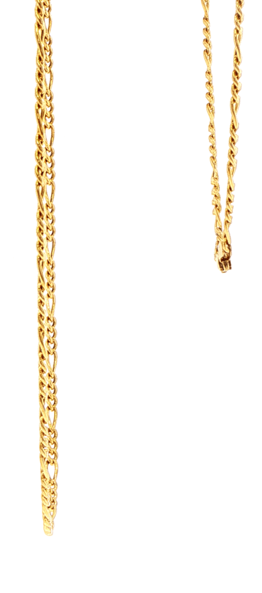 14ct Yellow Gold Figaro Chain Necklace - Mega Cash Sydney