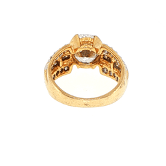 14ct Yellow Gold Oval Multi-Stone Ring - Mega Cash Sydney