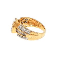 14ct Yellow Gold Oval Multi-Stone Ring - Mega Cash Sydney