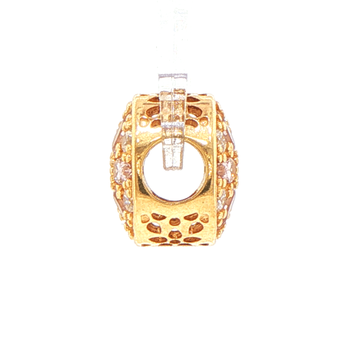 14ct Yellow Gold Pandora Floral Motif Pendant - Mega Cash Sydney
