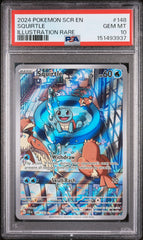 Pokemon - PSA 10 Squirtle 148/142 Stellar Crown