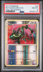 Pokemon - PSA 8 Rayquaza 20/95 Rev Foil Call Of Legends