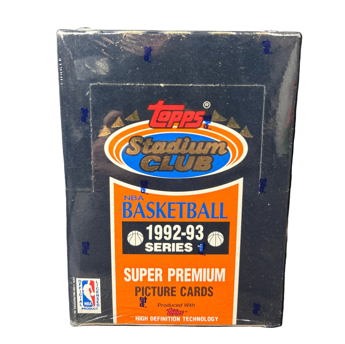 1992-93 Topps Stadium Club Series 1 NBA Basketball Hobby Box