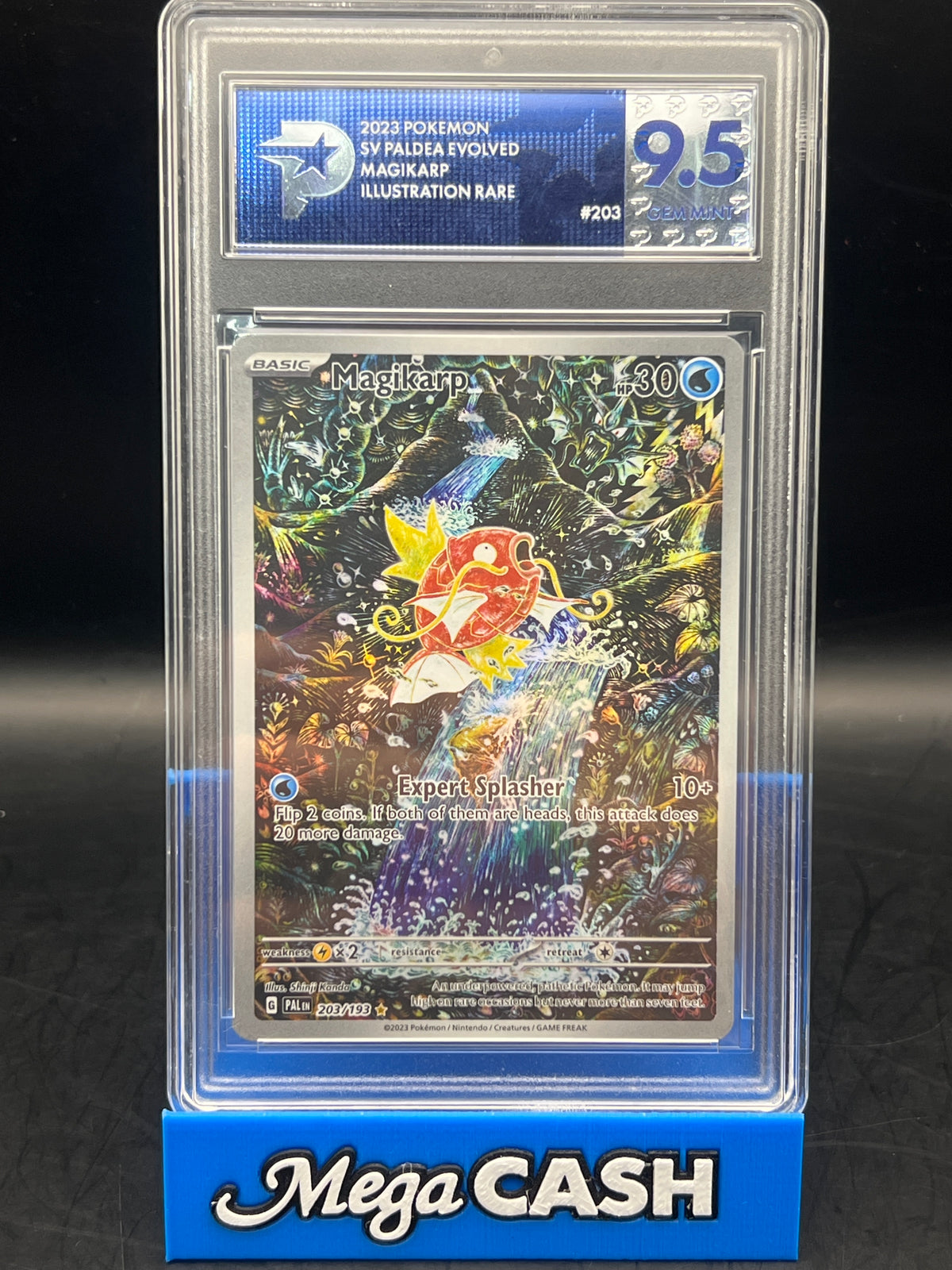 PSG 9.5 Magikarp 203/193 Paldea Evolved