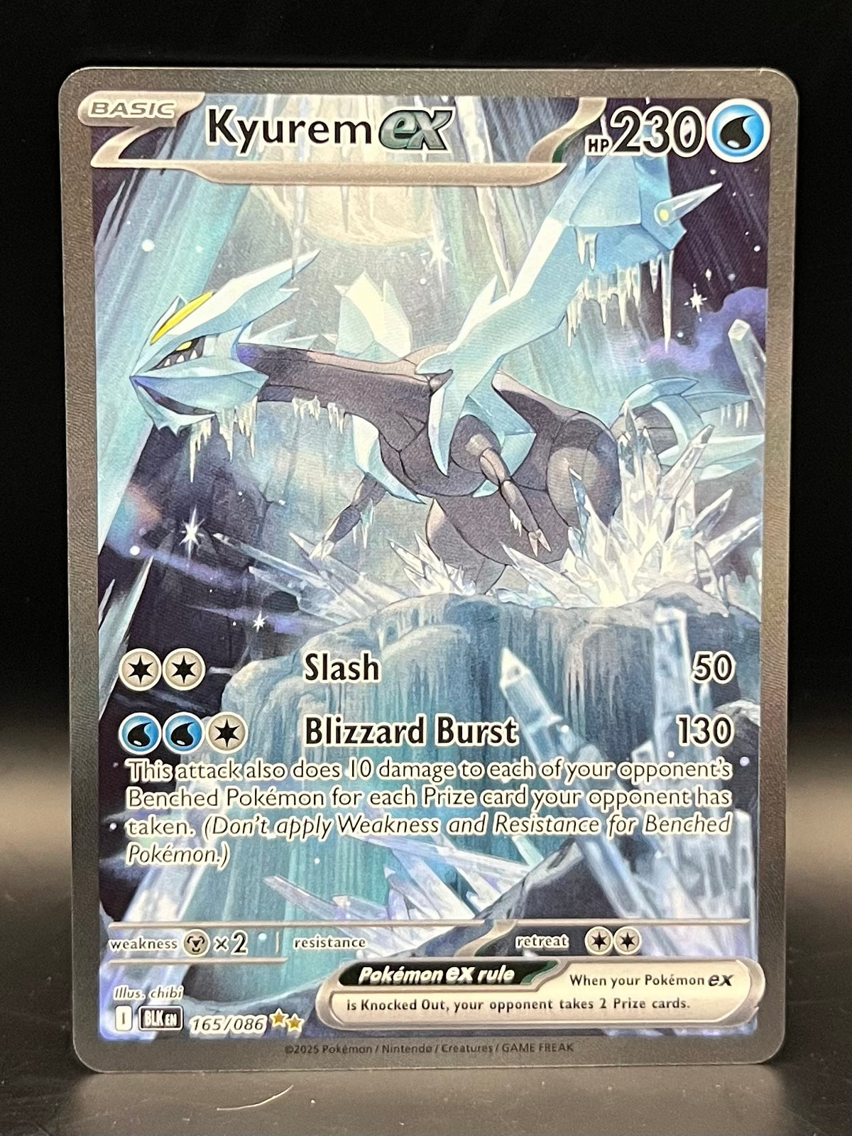 Kyurem EX Special Illustration Rare - Black Bolt - 165/086