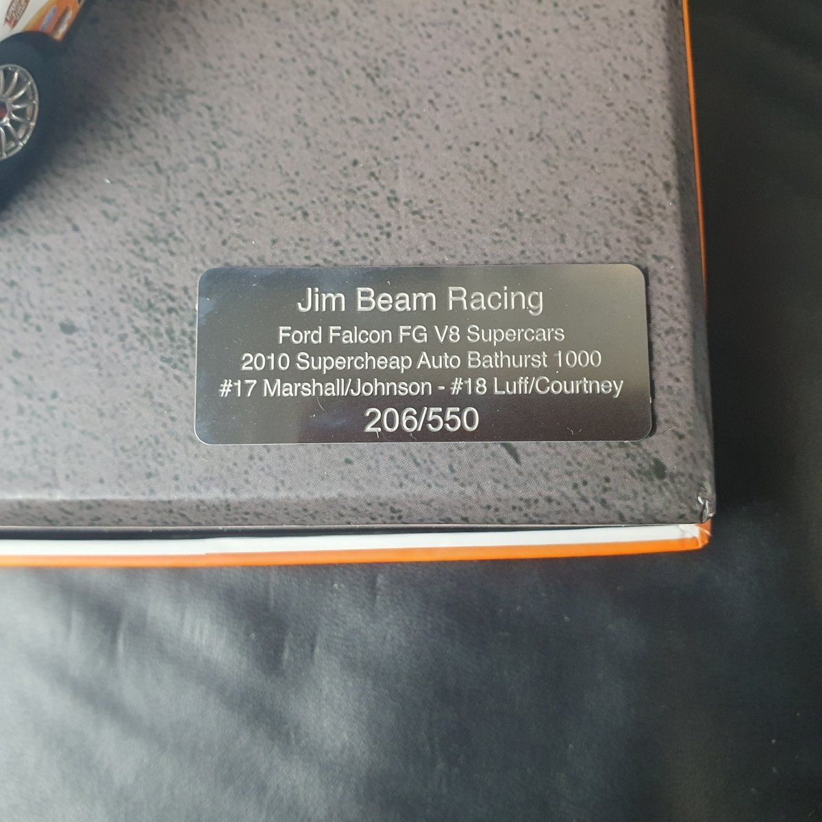 1:64 Biante Jim Beam Racing Ford FG Falcon DJR 17 + 18 2010 Bathurst Twin Set - Mega Cash Sydney