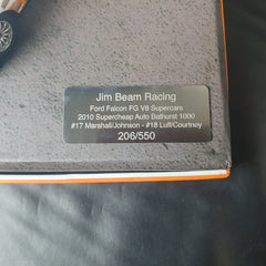 1:64 Biante Jim Beam Racing Ford FG Falcon DJR 17 + 18 2010 Bathurst Twin Set - Mega Cash Sydney