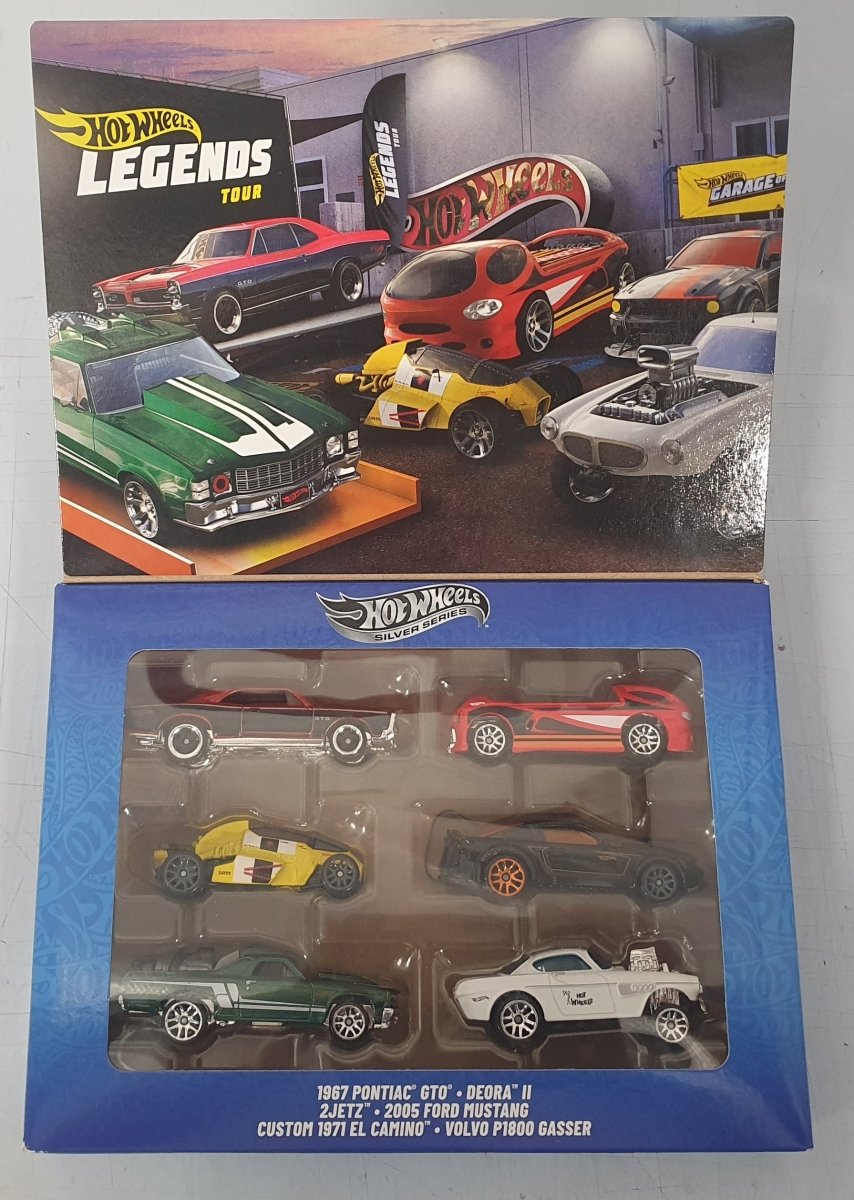 1:64 Hot Wheels 2025 Silver Legends Tour Multipack JBY78 Volvo, Ford, Pontiac - Mega Cash Sydney