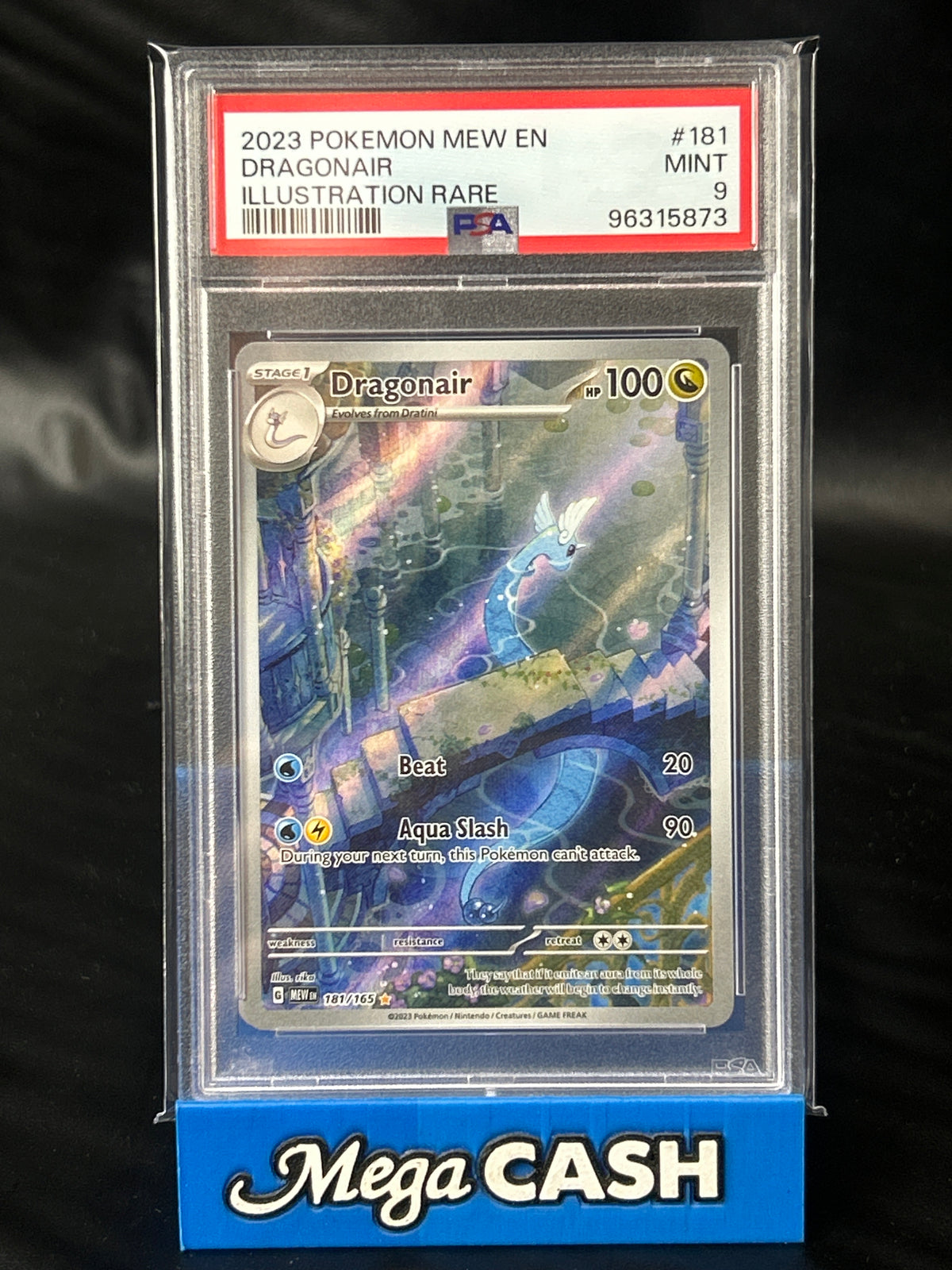 PSA 9 - Dragonair Illustration Rare 181/165