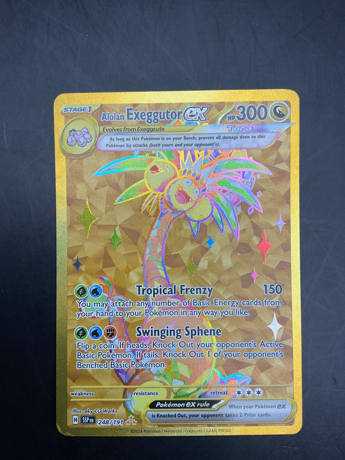 ALOLAN EXEGGUTOR EX 248/191