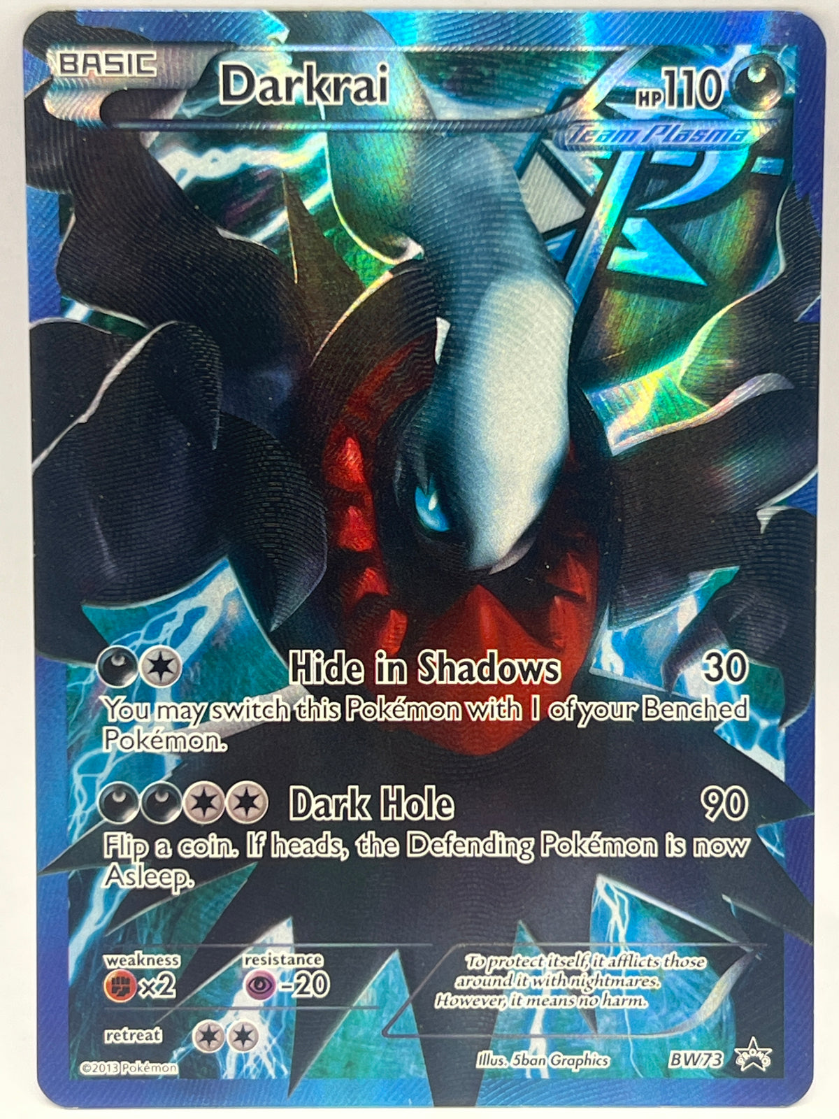 Pokémon - Darkrai Ex BW73 Black Star Promo