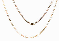 9ct Classic Gold Curb Chain Necklace