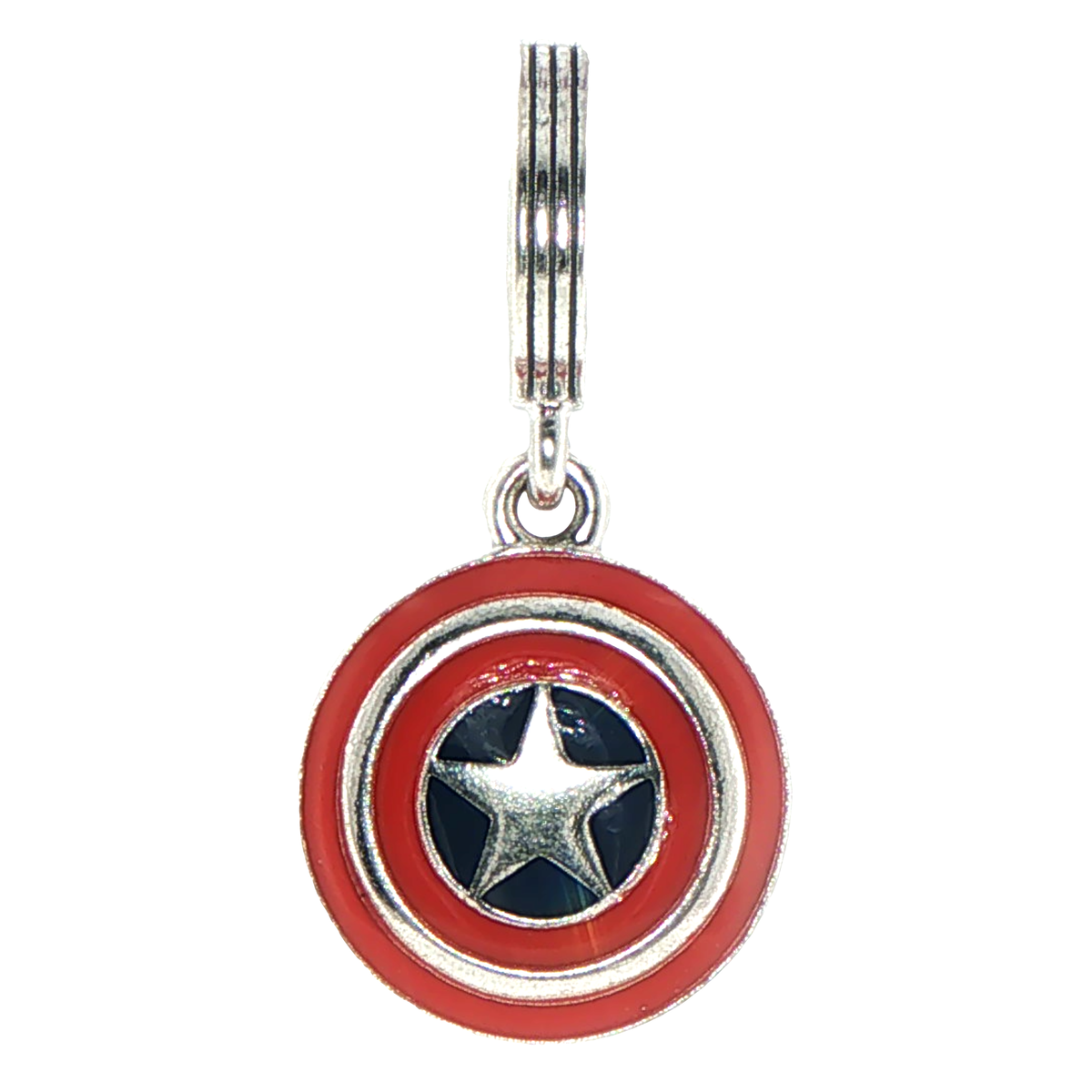 The Pandora Marvel The Avengers Captain America Shield Dangle Charm 790780C01