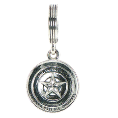The Pandora Marvel The Avengers Captain America Shield Dangle Charm 790780C01