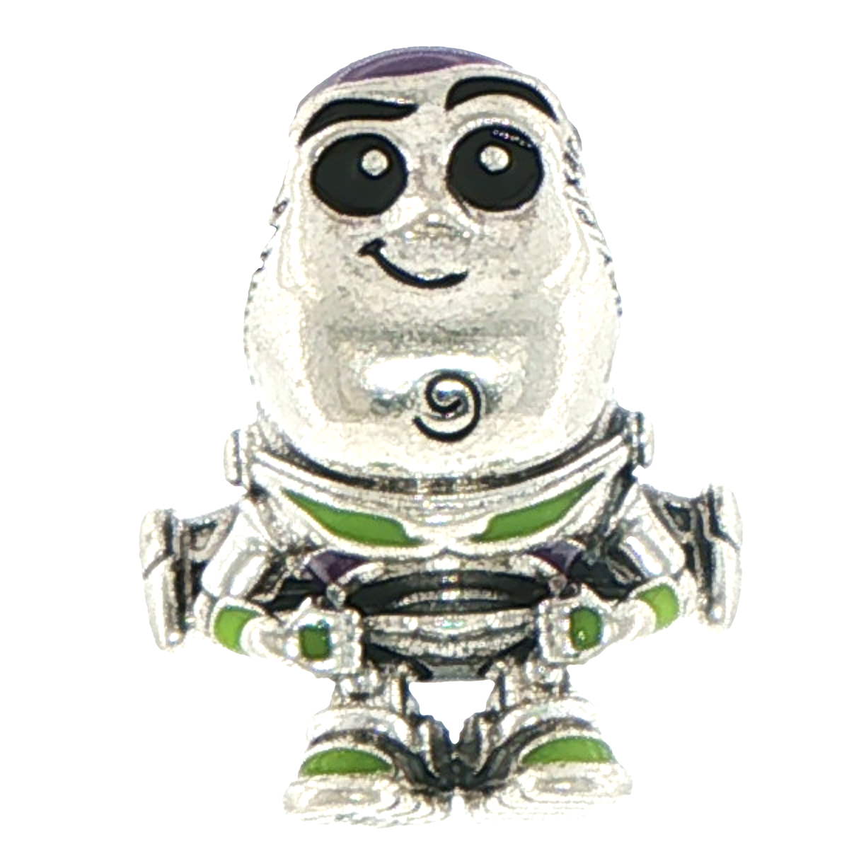 Silver Enamel Buzz Lightyear Pendant