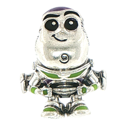 Silver Enamel Buzz Lightyear Pendant