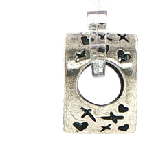 Pandora Sparkling Freehand Silver Heart Charm