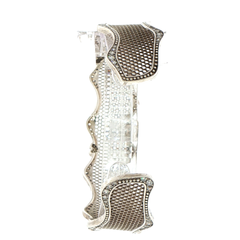 Pandora Lace of Love Sterling Silver Cuff Bangle 597704CZ