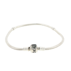 Pandora Moments Barrel Clasp Snake Chain Bracelet 594593C00