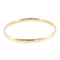 9ct Yellow Gold Classic Bangle