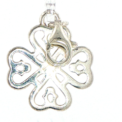 Thomas Sabo Silver Clover Pendant with Cubic Zirconia