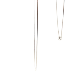 Pandora Silver Snake Chain Necklace with Spherical Barrel Clasp