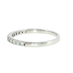 18ct White Gold Diamond Eternity Band