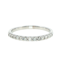 18ct White Gold Diamond Eternity Band