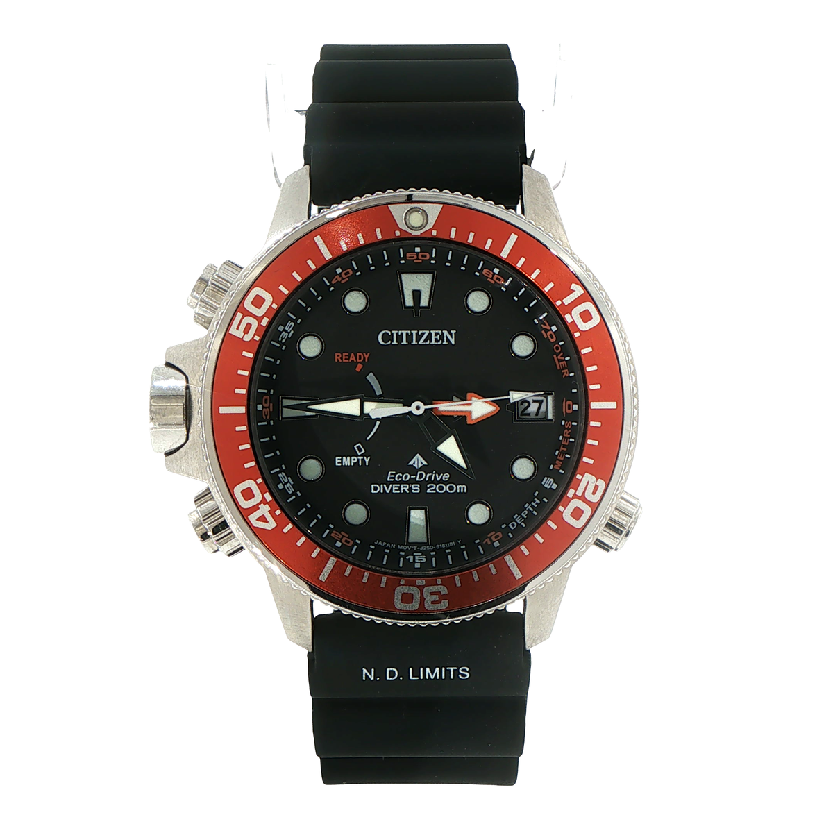 Citizen Promaster Eco-Drive Aqualand Depth Meter Men's Divers Watch