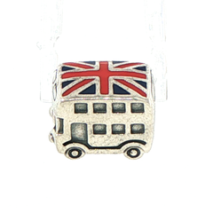 Pandora Union Jack London Bus Charm 791049ER