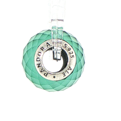 Pandora Green Petite Facets Charm 791499SGQ