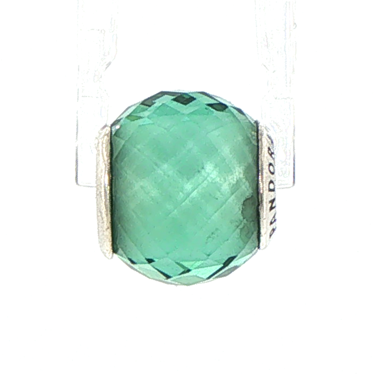 Pandora Green Petite Facets Charm 791499SGQ