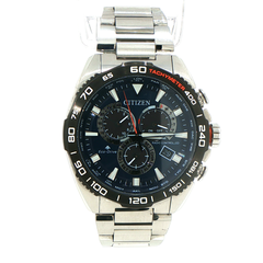 Citizen Eco-Drive Chronograph Silver-Tone Metal Men's Watch