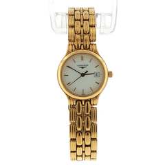 Longines L5.149.2 Gold Plated Ladies Quartz Watch 24mm Case