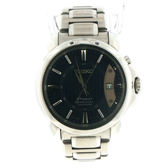 Seiko Premier Perpetual Calendar Watch 6A32-00Z0 39mm