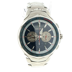 Seiko Coutura Chronograph 45.5mm Sapphire Crystal and Blue Dial Watch