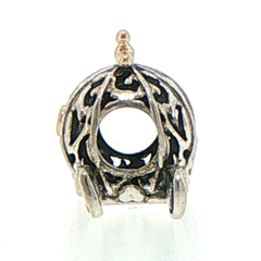 Pandora Disney 100th Anniversary Cinderella's Enchanted Carriage 14ct & Diamond Charm 792553C01