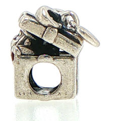 Pandora Santa in a Gift Box Charm 798470C01