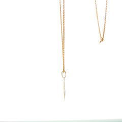 9ct Yellow Gold Rolo Necklace with Tree of Life Cutout Pendant