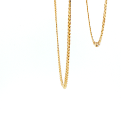9ct Yellow Gold Classic Cuban Chain Necklace