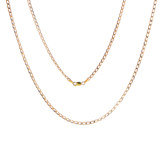 9ct Yellow Gold Classic  Oval Link Chain Necklace