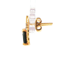 9ct Yellow Gold Pear-Cut Stud Earrings