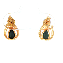 9ct Yellow Gold Pear-Cut Stud Earrings