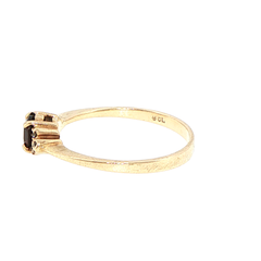9ct Yellow Gold Oval Multistone Diamond Ring