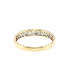 9ct Yellow Gold Diamond Eternity Ring