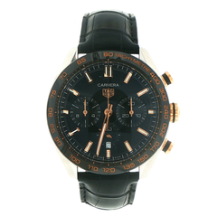 TAG Heuer Carrera Heuer 02 44mm Automatic Chronograph Steel & 18K Gold Watch